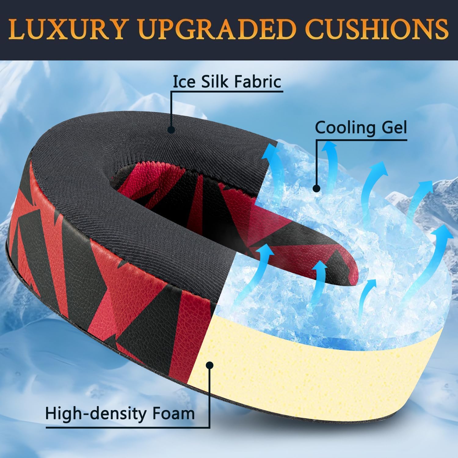 SOULWIT Earpads for Audeze Maxwell - Cooling Gel