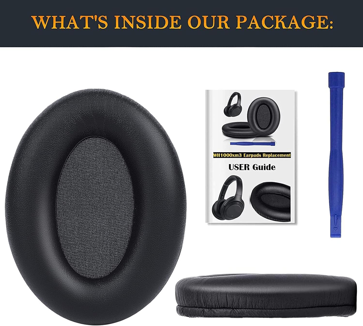 SOULWIT Earpads for Sony WH-1000XM3 - Protein Leather