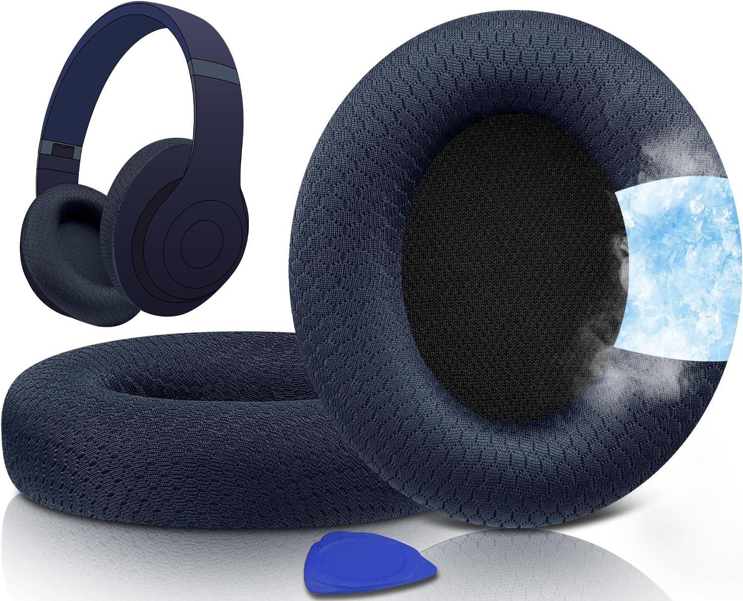 SOULWIT Earpads for Beats Studio Pro - Full Cooling Gel