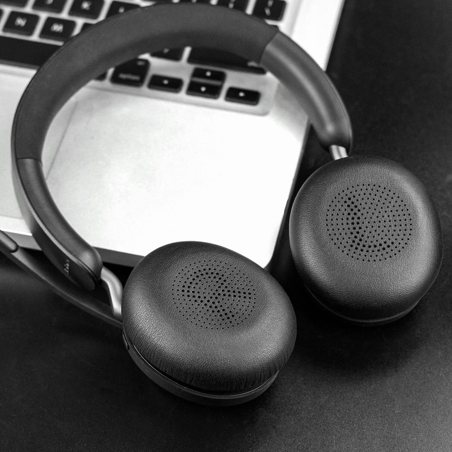SOULWIT Earpads for Jabra Evolve2 65/40, Elite 45h - Protein Leather