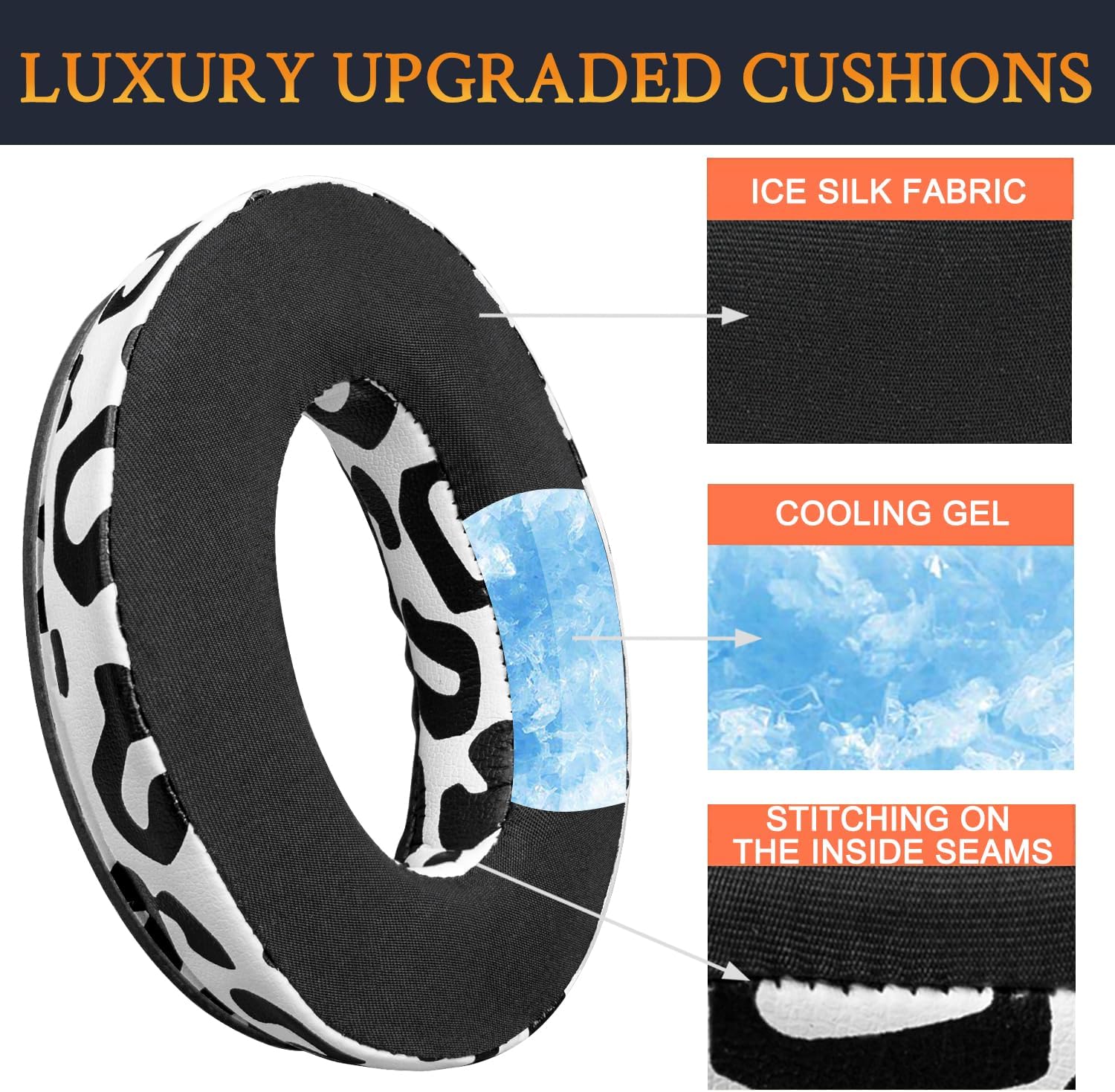 SOULWIT Earpads for Bose QuietComfort 45 Series - Cooling Gel