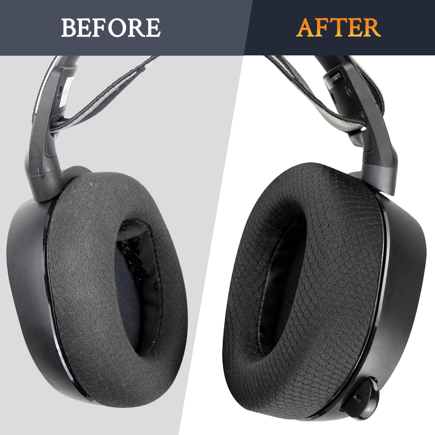 SOULWIT Earpads for SteelSeries Arctis 1/3/5/7/7+/7P/7P+/7X/7X+/9/9X/Pro/Prime - Mesh Fabric