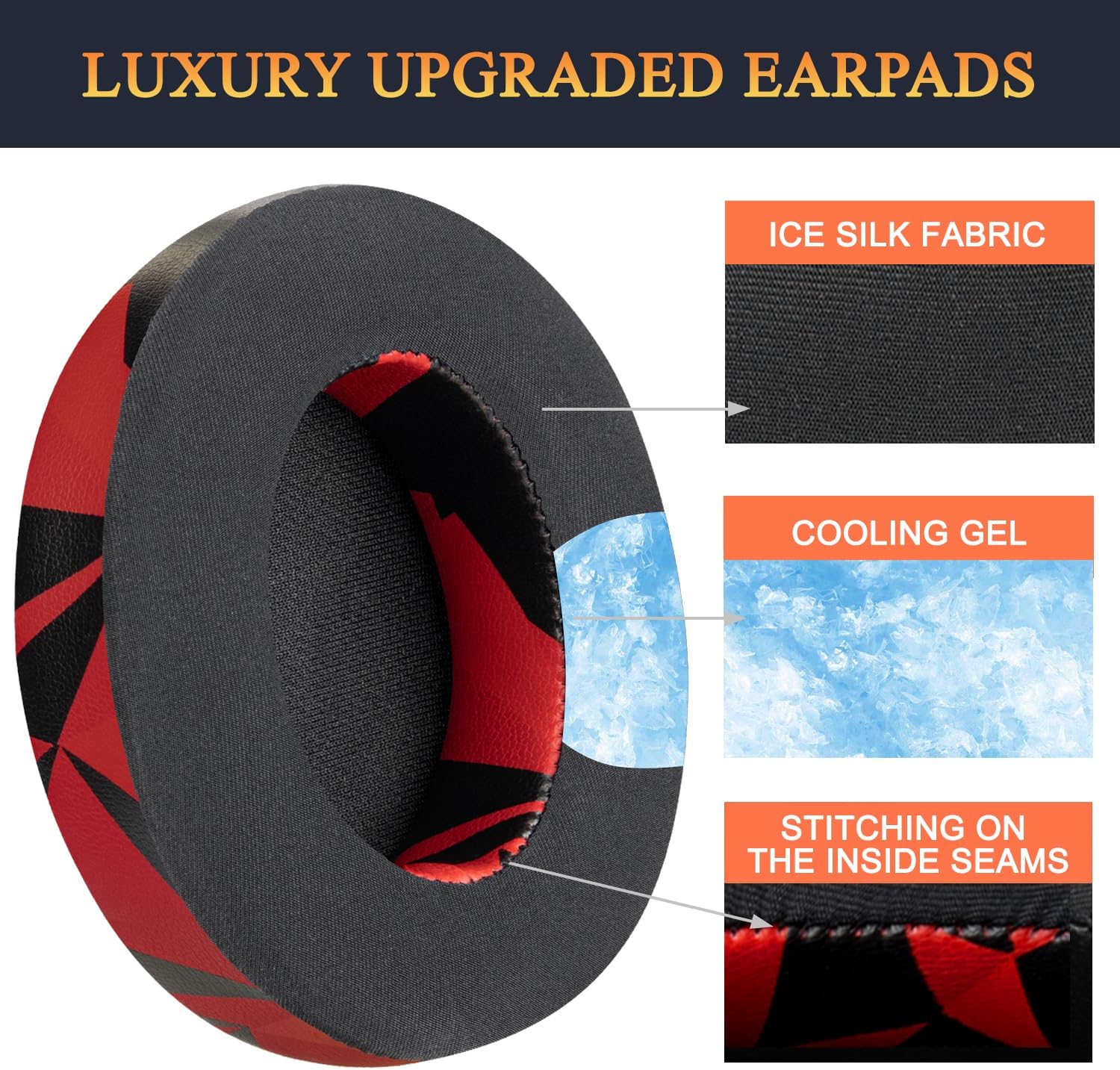 SoloWIT Earpads for Beats Studio 2 & Studio 3 - Cooling Gel