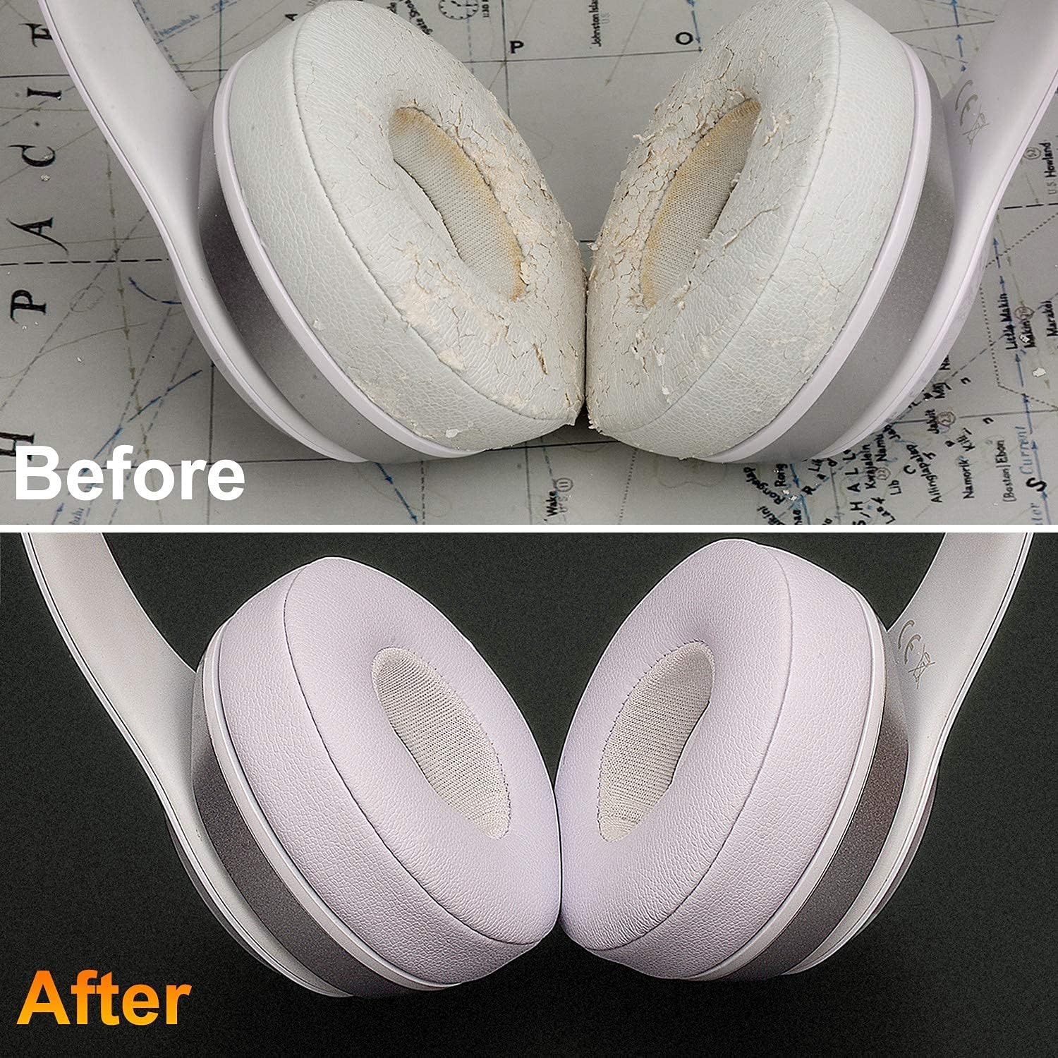 SoloWIT Earpads for Beats Solo 2 & Solo 3 - Protein Leather