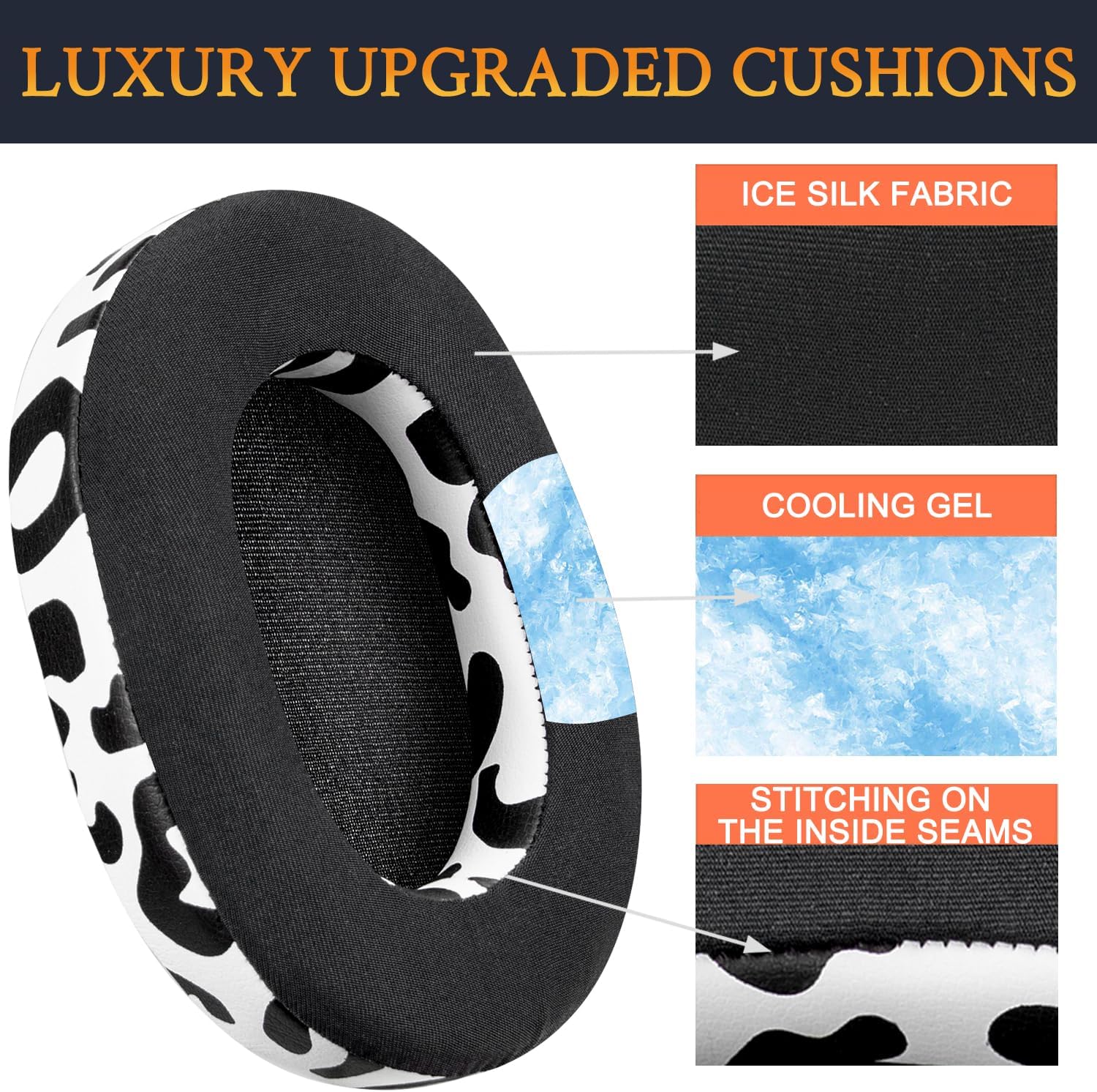 SOULWIT Earpads for Sony WH-1000XM5 - Cooling Gel
