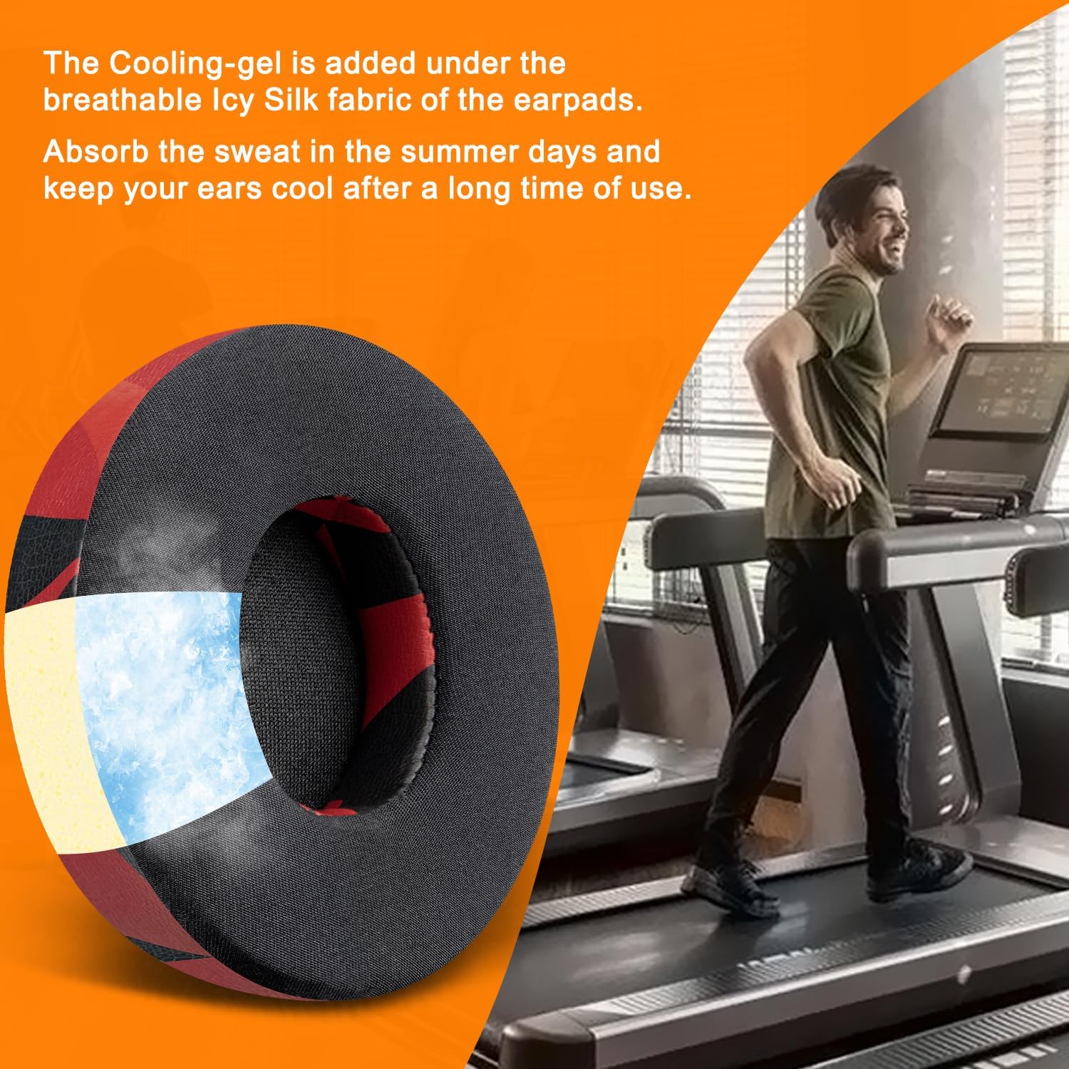 SoloWIT Earpads for Beats Solo 2 & Solo 3 - Cooling Gel