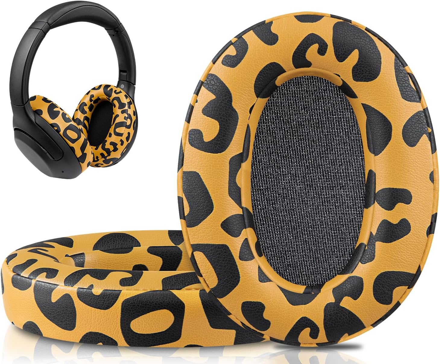 SOULWIT Earpads for Sony WH-XB900N, WH-CH710N, WH-CH720N, WH-RF400, MDR-RF895RK - Protein Leather