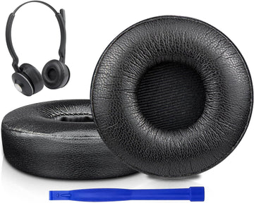 SOULWIT Earpads for Jabra Engage 55/65/75 Stereo - Protein Leather