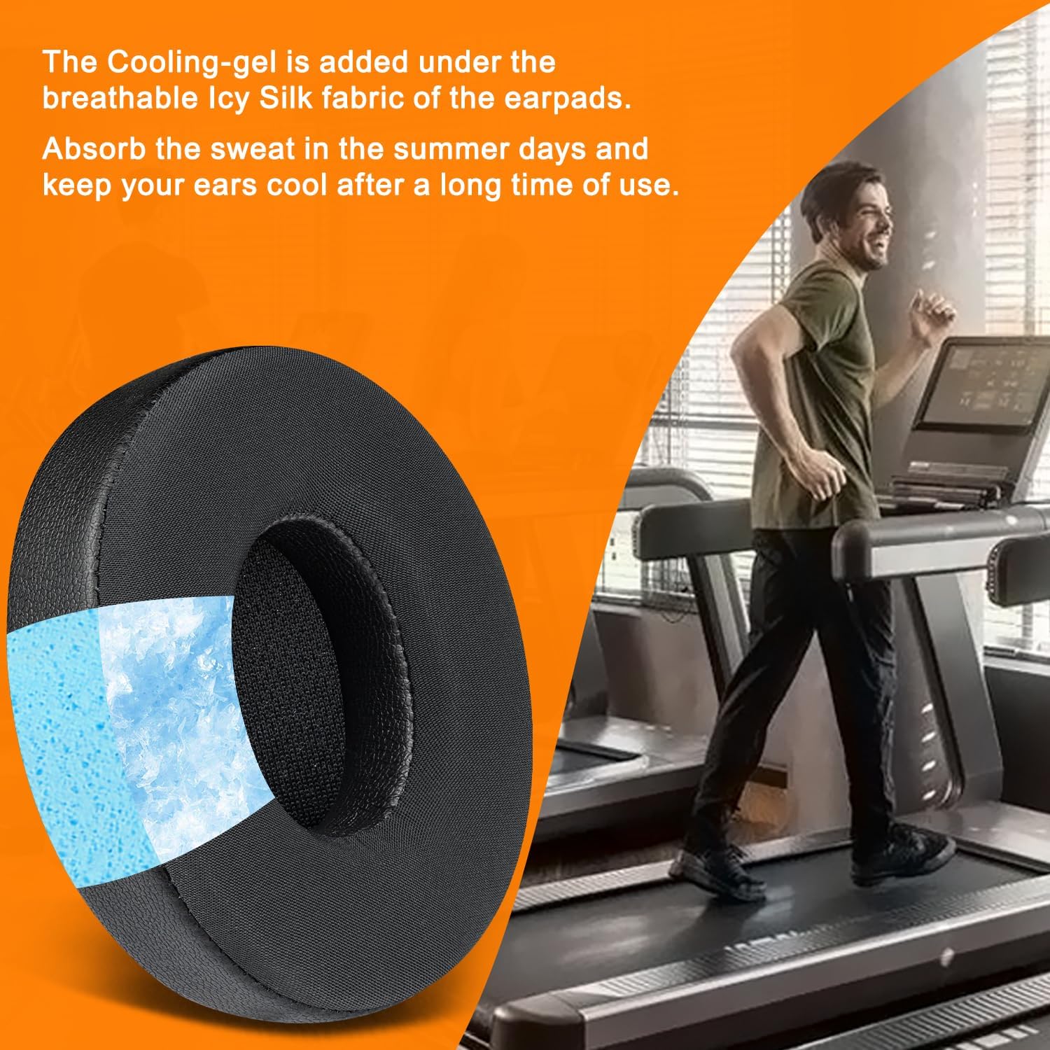 SOULWIT Earpads for Beats Solo 4 - Cooling Gel