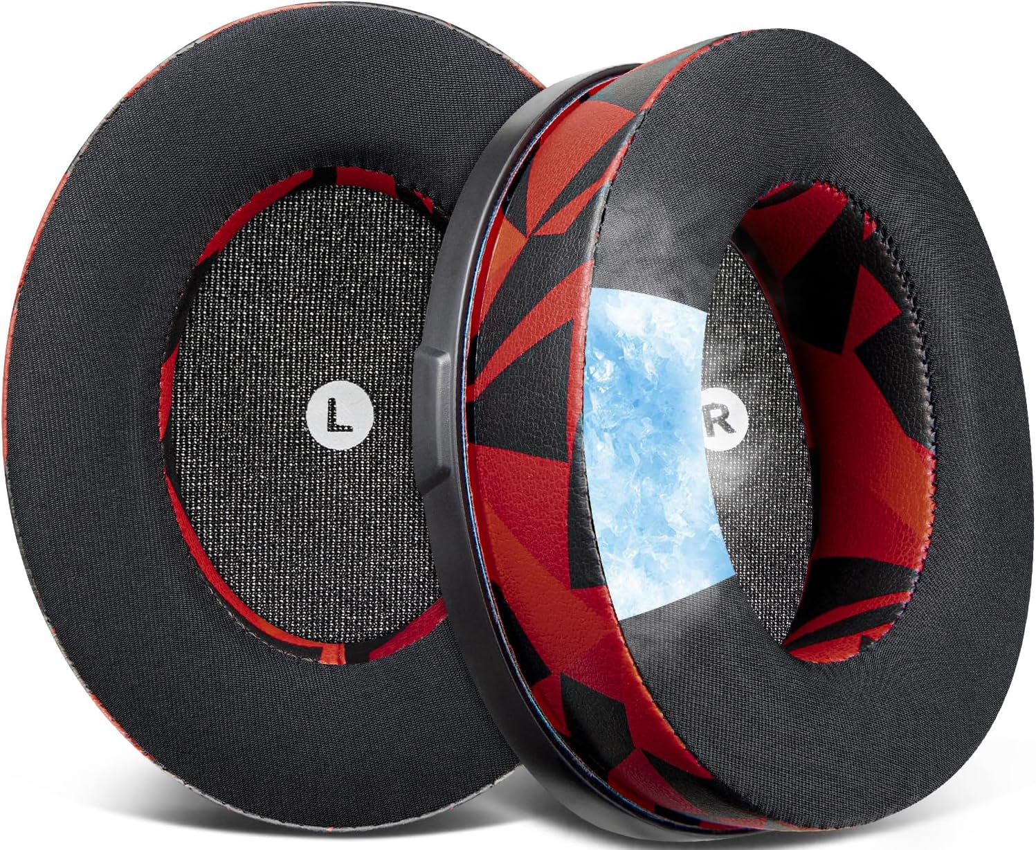 SOULWIT Earpads for Audeze Penrose/Penrose X/Mobius, HyperX Cloud Orbit/Orbit S  - Cooling Gel
