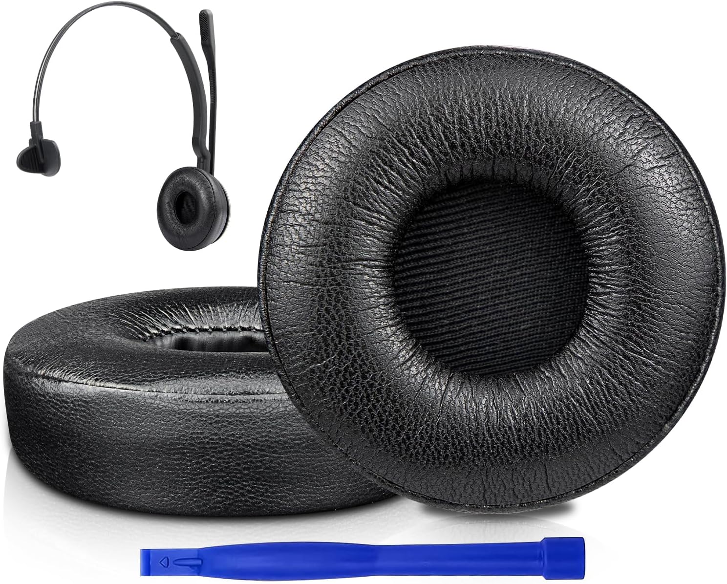 SOULWIT Earpads for Jabra Engage 55/65/75 Mono - Protein Leather