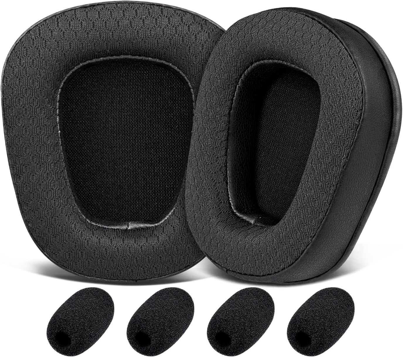 SOULWIT Earpads for BlueParrott B550-XT - Mesh Fabric