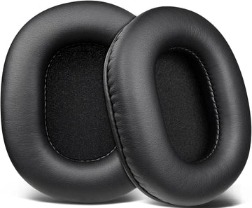 SOULWIT Earpads for Audio-Technica ATH M50, M50X, M50XBT, M50XBT2, M50XSTS, M40x, M30x, M20xBT, M20X, SX1, MSR7 Monitor - Protein Leather
