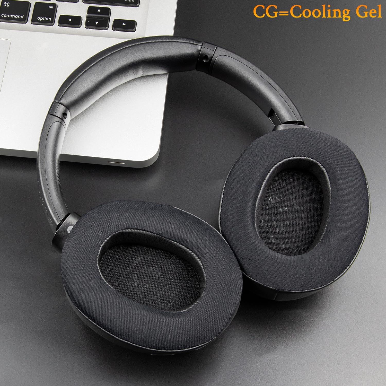 SOULWIT Earpads for Sony WH-XB900N, WH-CH710N, WH-CH720N, WH-RF400, MDR-RF895RK - Cooling Gel