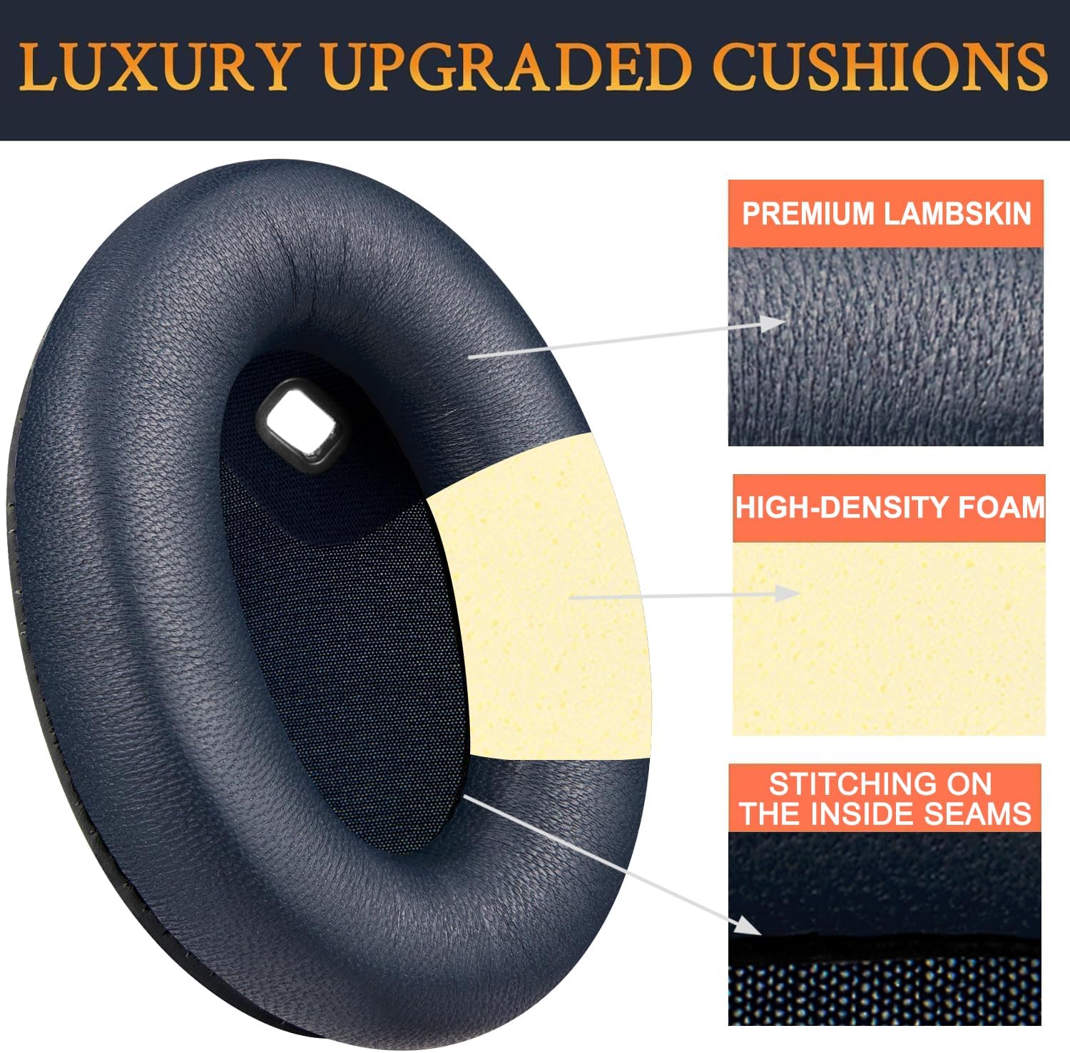 SOULWIT Earpads for Sony WH-1000XM4 - Lambskin