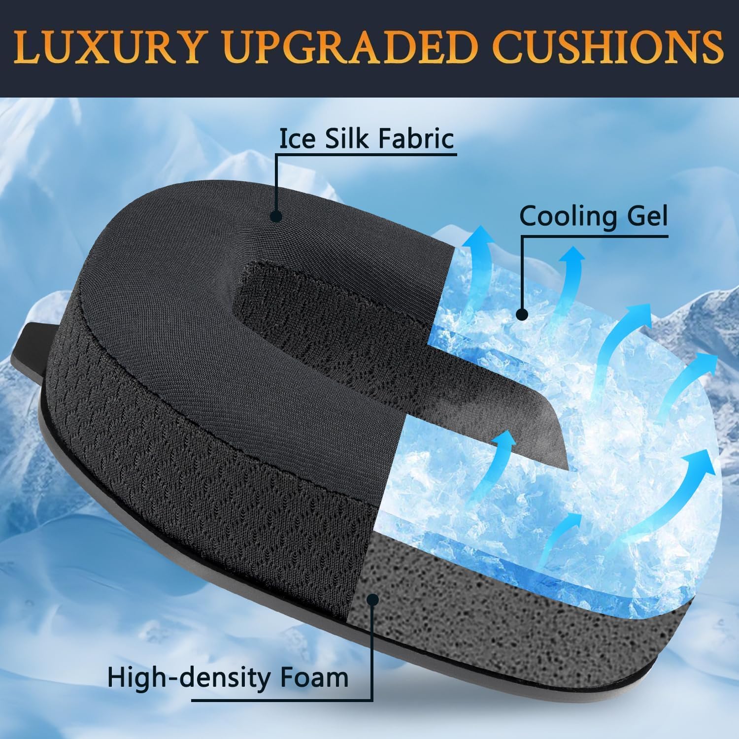 SOULWIT Earpads for Astro A40 TR - Cooling Gel
